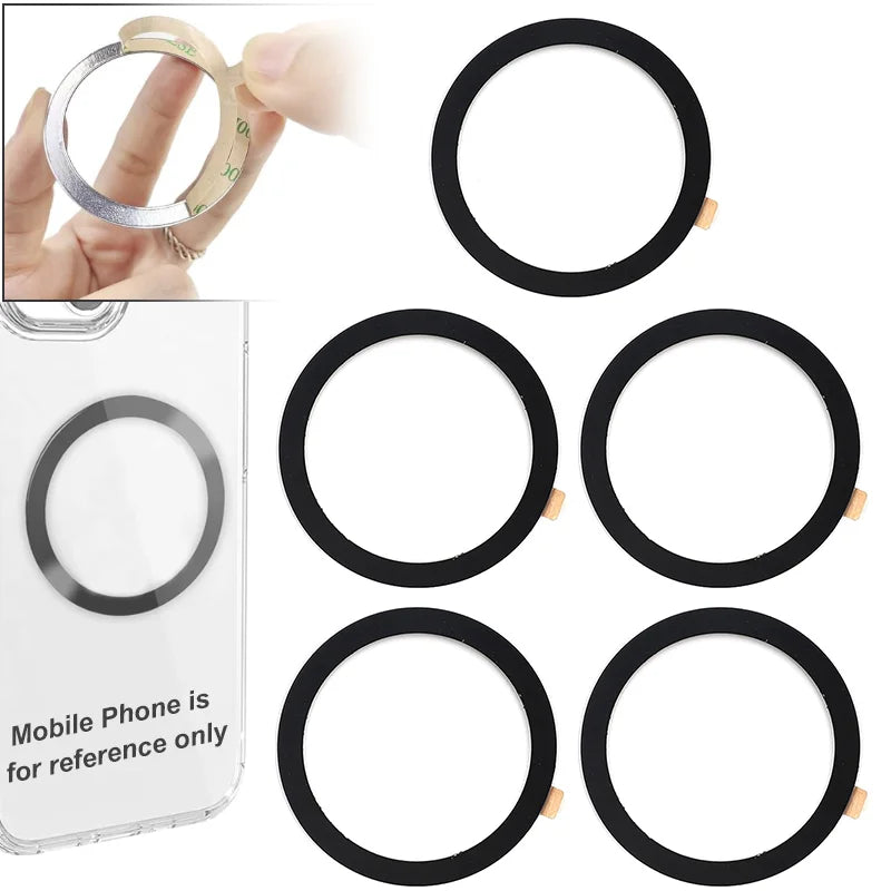 360° Magnetic Car Phone Holder – Strong Grip Mount (Free Home Delivery)