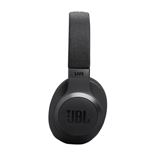 JBL Live 770NC Wireless Headphone with True Adaptive Noise Cancelling, Active Noise Cancelling, Built in Microphone, JBL Headphones App (Black)
