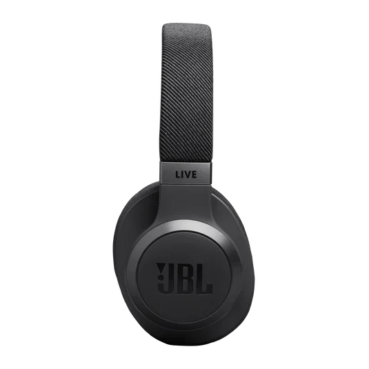 JBL Live 770NC Wireless Headphone with True Adaptive Noise Cancelling, Active Noise Cancelling, Built in Microphone, JBL Headphones App (Black)