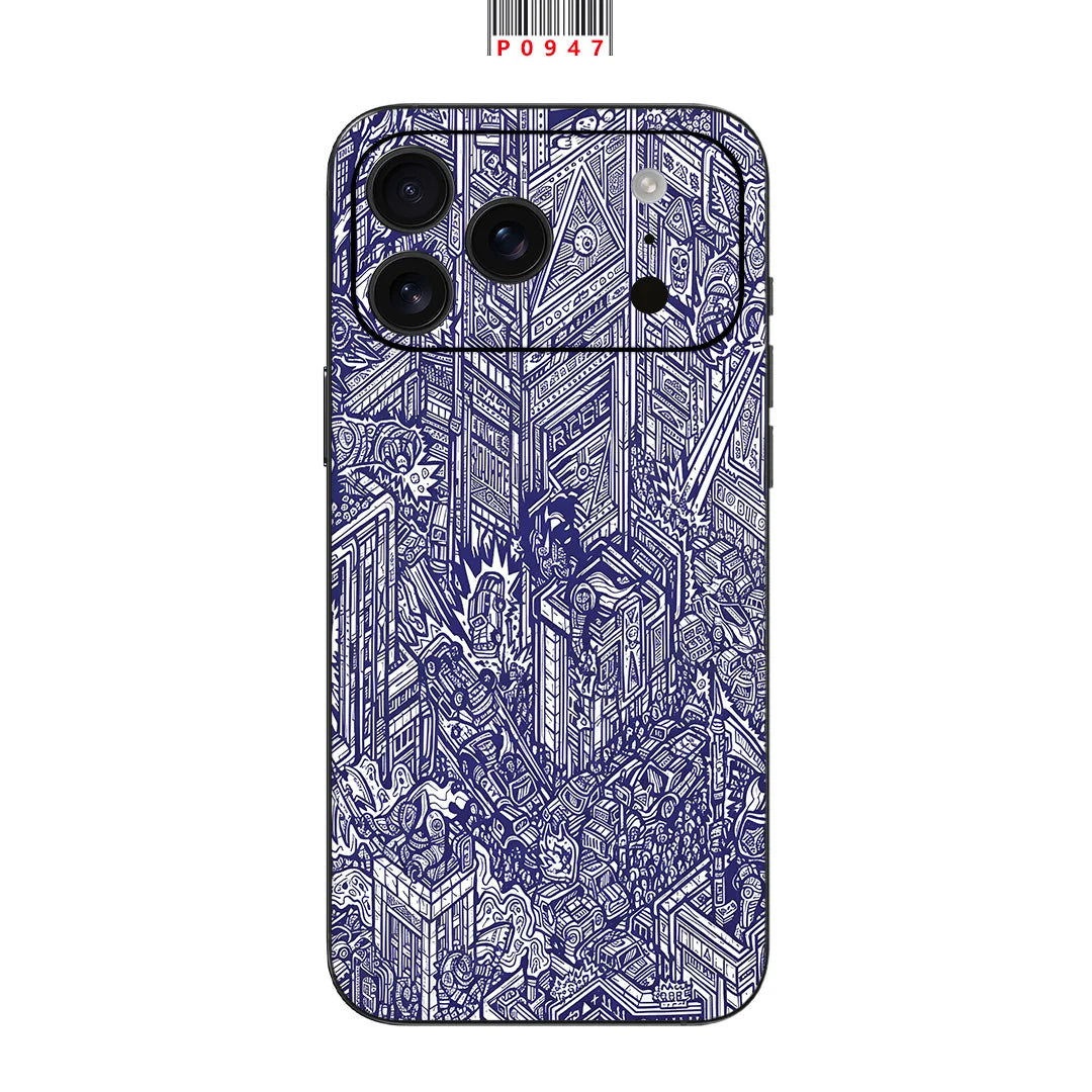 Seoul Korea Travel Stamp Typography Phone Case