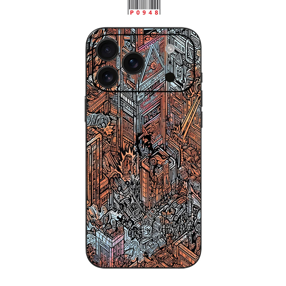 Seoul Korea Travel Stamp Typography Phone Case