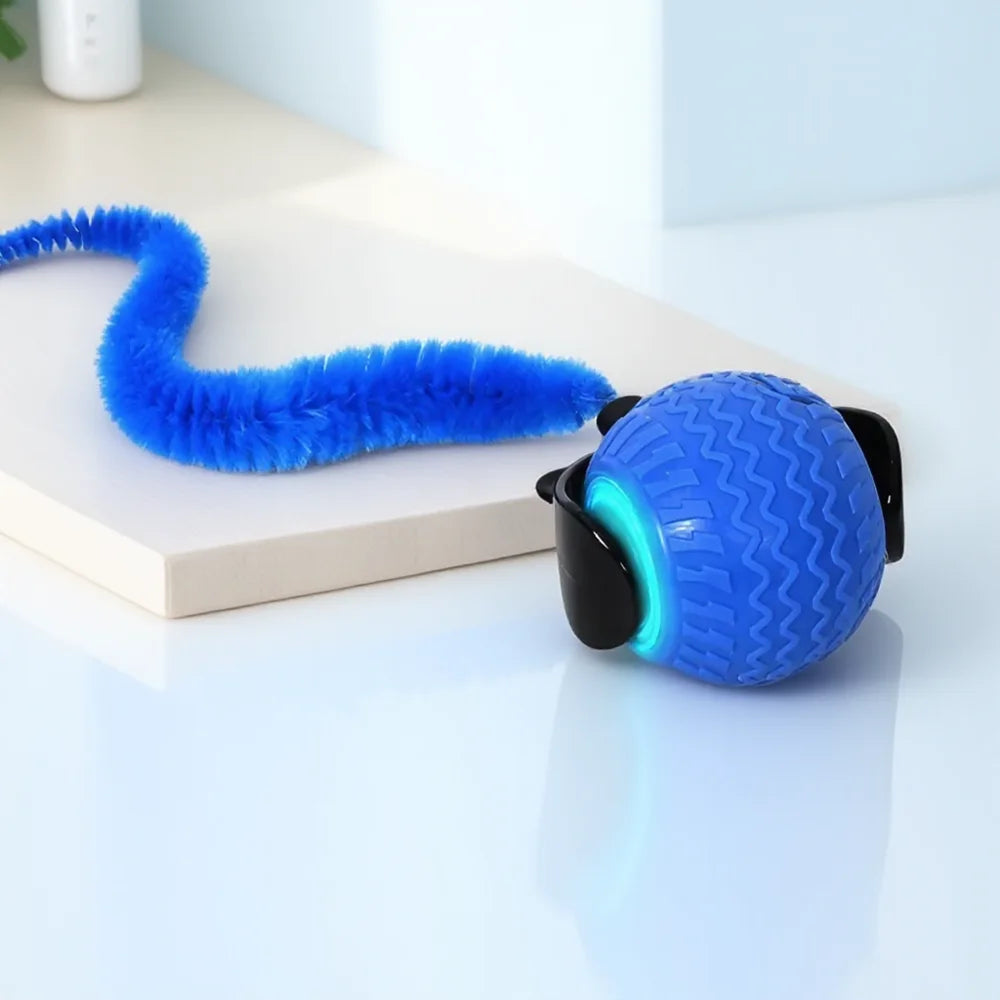 WaveChase™ Smart Pet Ball 🐾⚡ Moves. Teases. Excites.